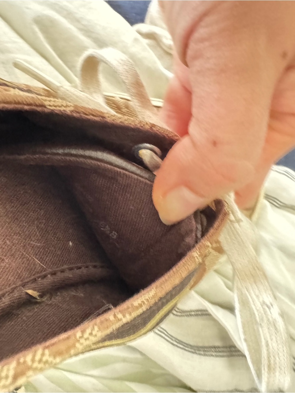 Coach Brown & Tan Monogram Low Top Sneakers - Picture 8 of 8